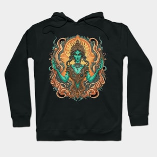 Hexed Hues: Black Magic Revelry Hoodie